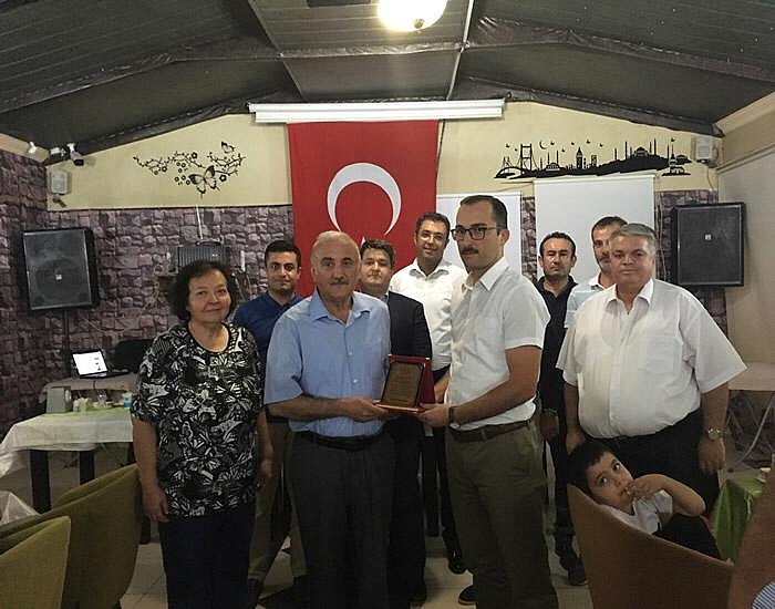 Dinar Adliyesinden  Veda Yemeği