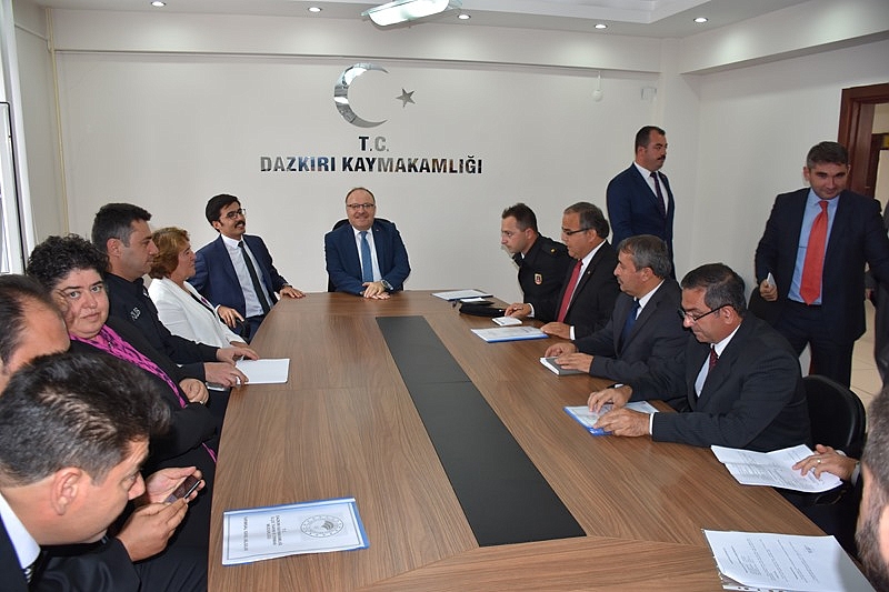 Vali Mustafa Tutulmaz Dazkırı ilçesini ziyaret etti