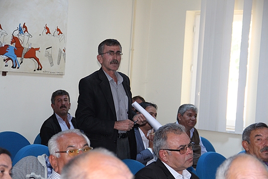 Mv. Ali Özkaya Dinar'da Köy Muhtarlarını Dinledi