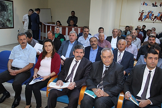 Mv. Ali Özkaya Dinar'da Köy Muhtarlarını Dinledi