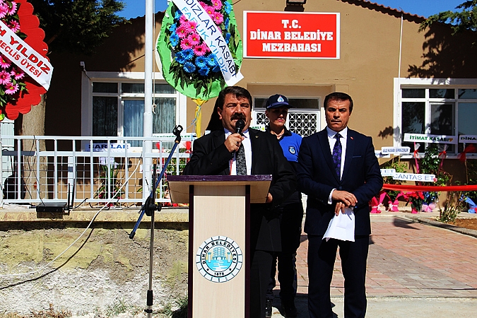 Dinar'da Mezbahane Törenle Açıldı