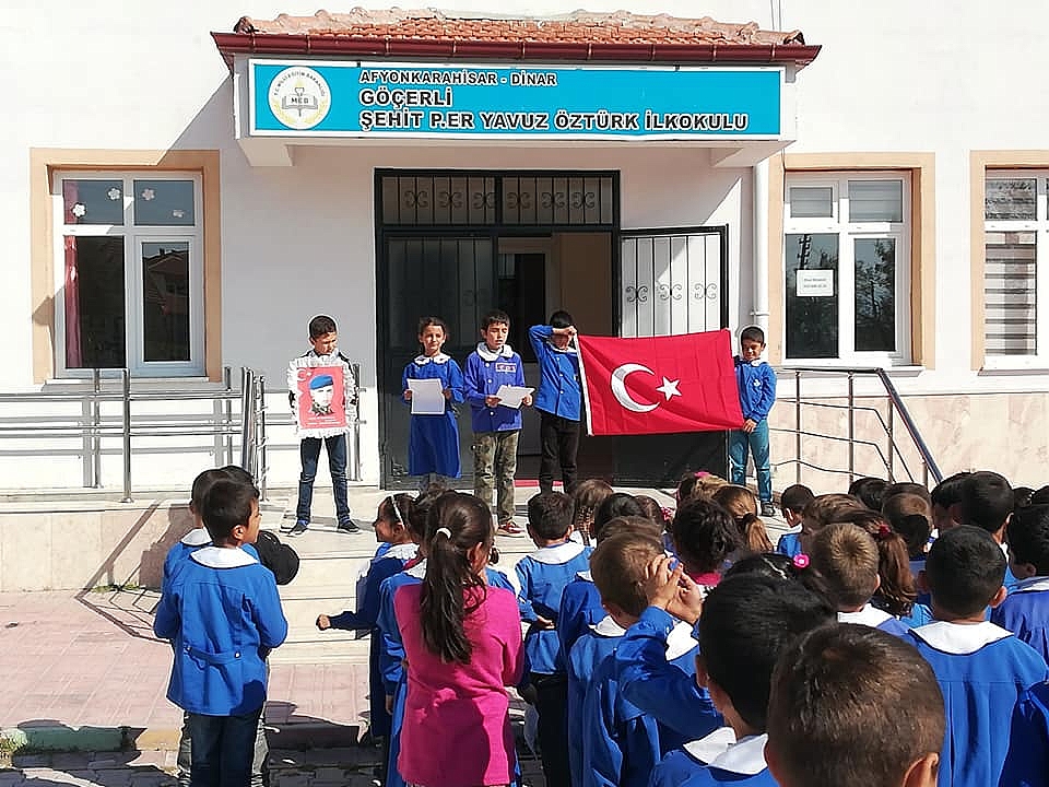 Dinar'da Şehit P.E.Yavuz Öztürk Dualar ile anıldı