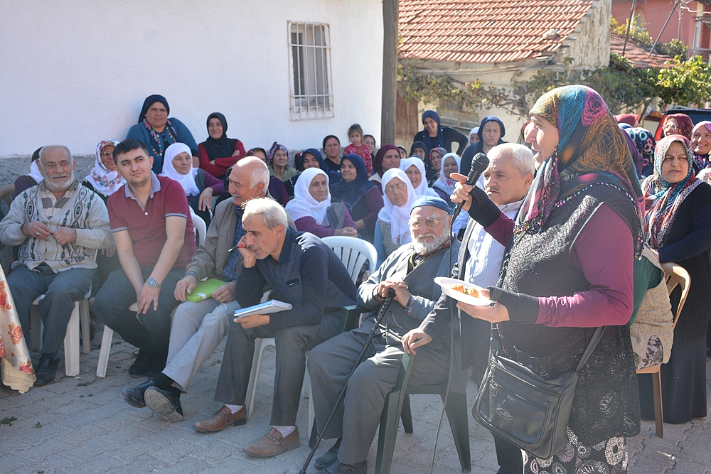 Başkan Sarı ilk mahalle toplantısını gerçekleştirdi