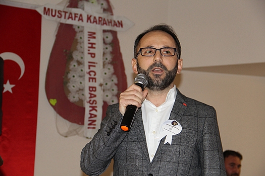 Dinar'da Mevlid-i Nebi, "Peygamberimiz ve Aile" konulu konferans Verildi 