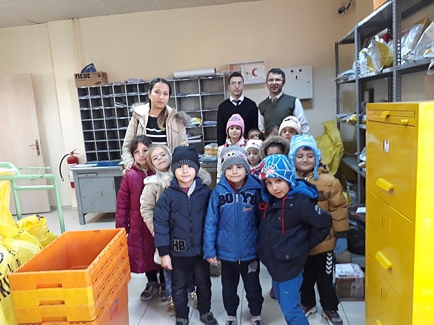 Dinar TOKİ Anaokulu Öğrencilerinden Kardeş Okula Mektup