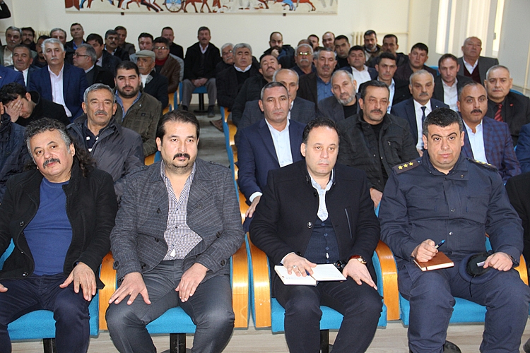 Dinar’da Kaymakam Kapanakaya 2019 Yıl Sonu Toplantısı Yaptı
