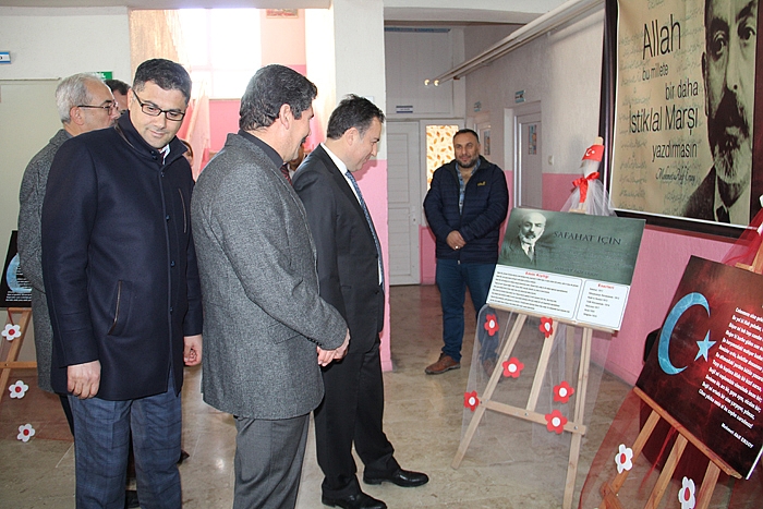 Dinar'da Milli Şairimiz Mehmet Akif Ersoy Anıldı