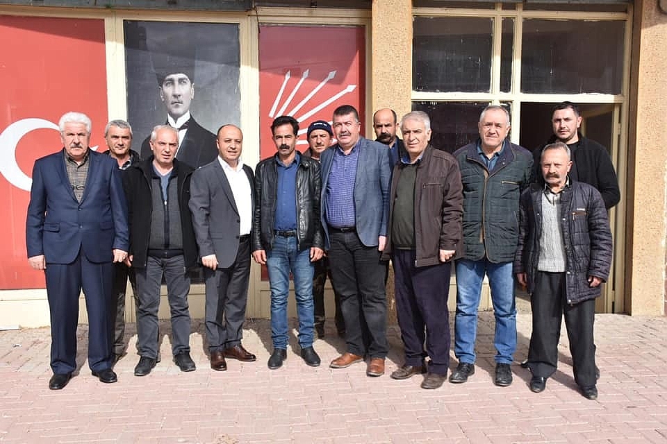 Başkan Taylan CHP İlçe Başkanlarını Ziyaret Etti