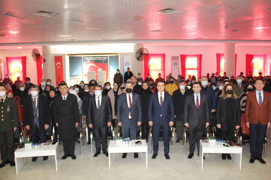 Dinar ilçesinde, 18 Mart Çanakkale Zaferi ve Şehitleri anma günü programı