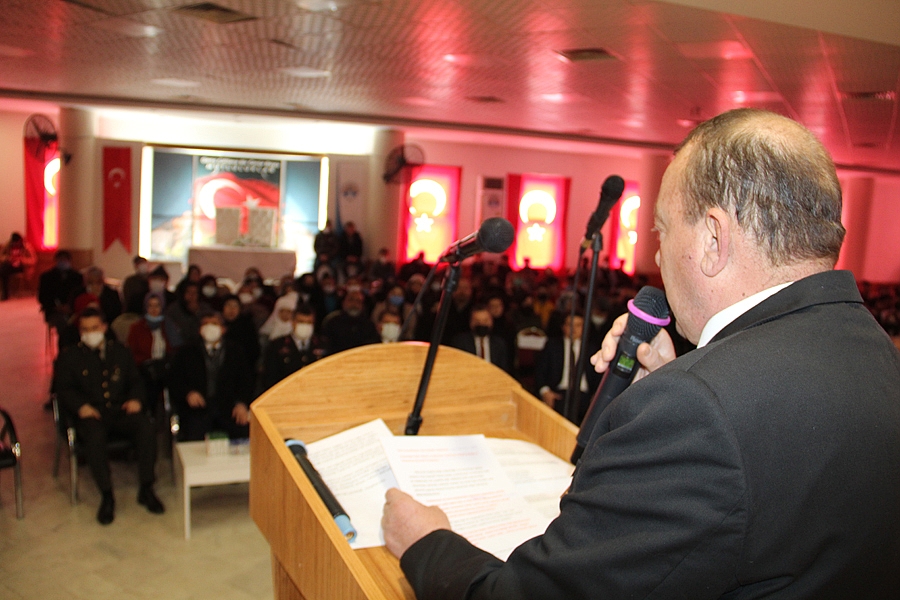 Dinar ilçesinde, 18 Mart Çanakkale Zaferi ve Şehitleri anma günü programı