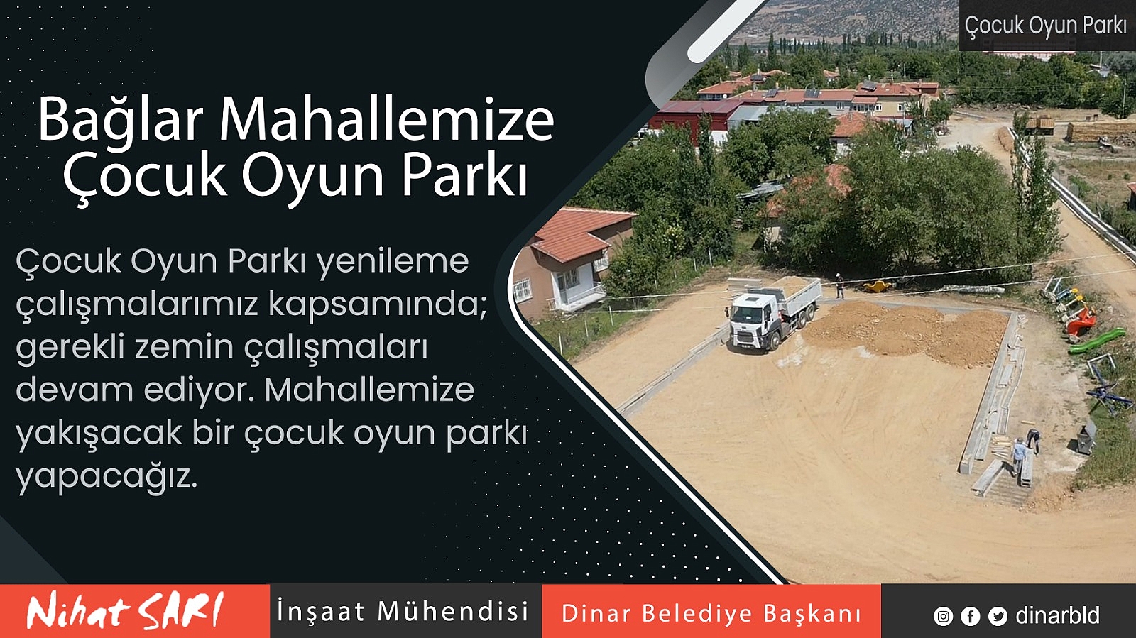 Başkan Sarı, “Bağlar Mahallesine güzel hizmetler yapıyoruz”