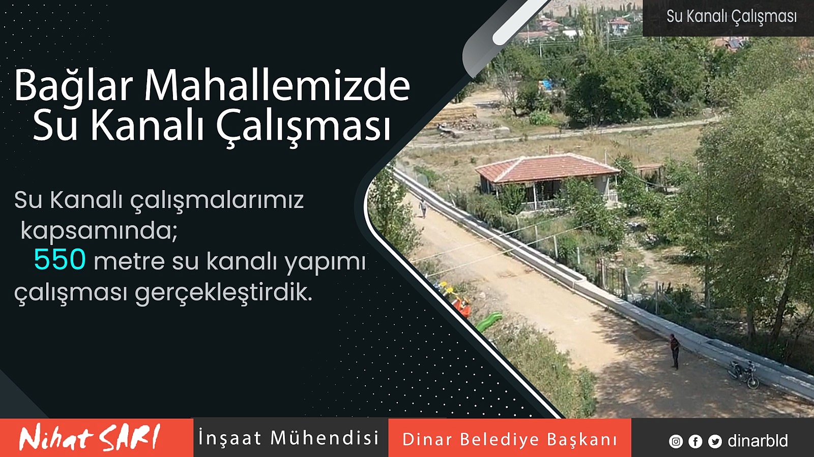 Başkan Sarı, “Bağlar Mahallesine güzel hizmetler yapıyoruz”