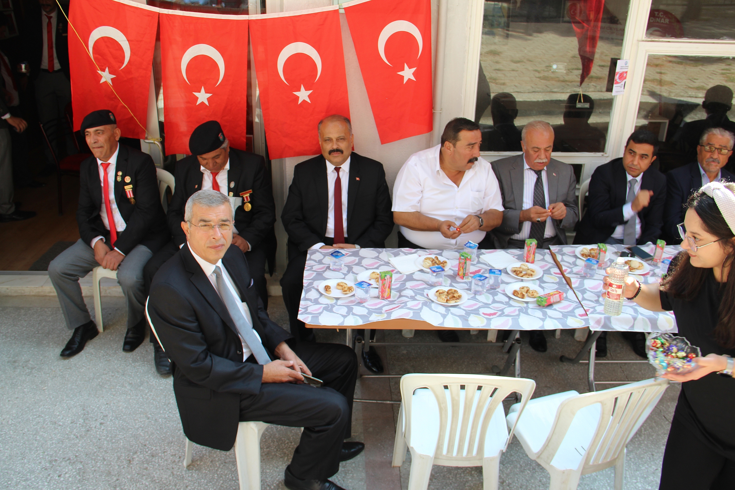 Dinar'da Gaziler Günü kutlandı