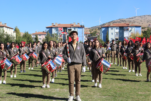 Dinar'da 29 Ekim Cumhuriyet Bayramı Coşkuyla kutlandı