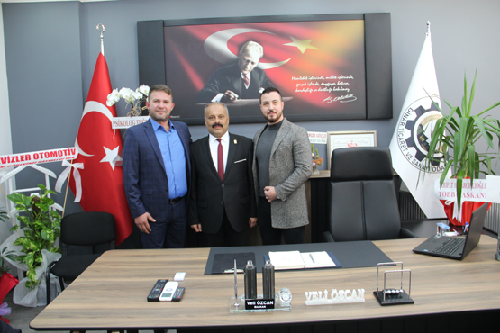 VELİ ÖZCAN MAZBATAYI ALDI