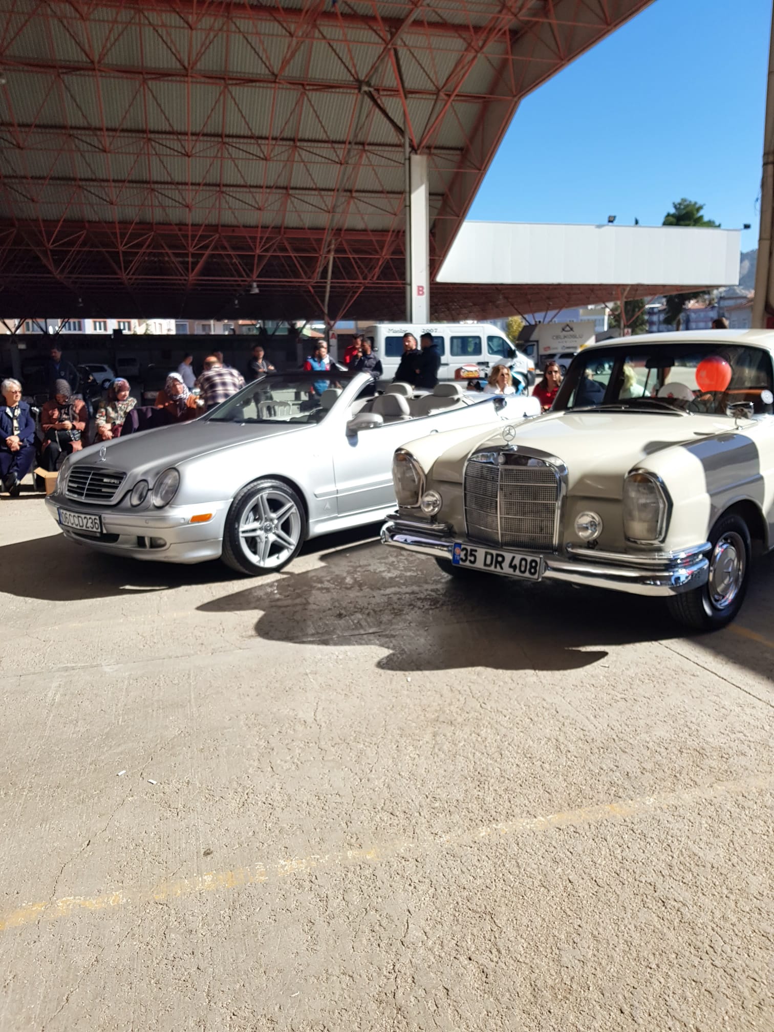 Burdur'da Klasik Mercedesler Festivali