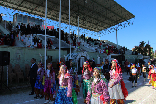 Dinar'da 29 Ekim Cumhuriyet Bayramı Coşkuyla kutlandı