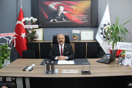 VELİ ÖZCAN MAZBATAYI ALDI