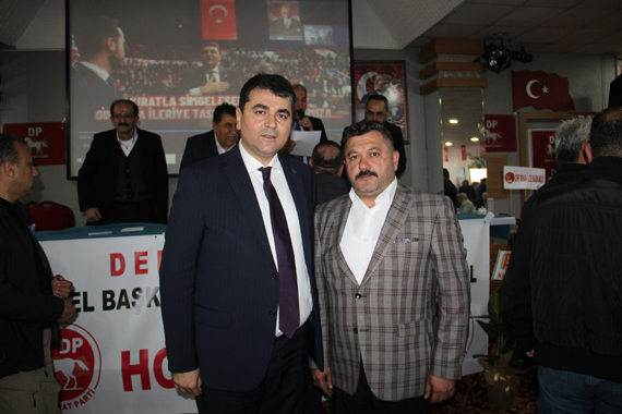 Demokrat Parti Dinar İlçe Başkanı Erdal Güçlü Oldu