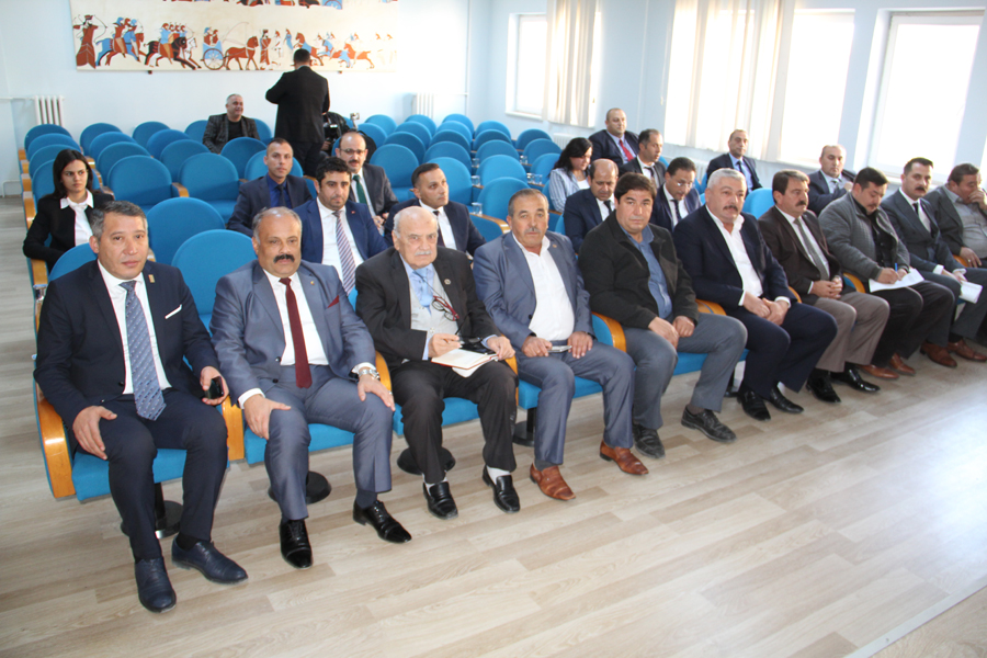 Dinar'da İlçe Ekonomisi Toplantısı Yapıldı
