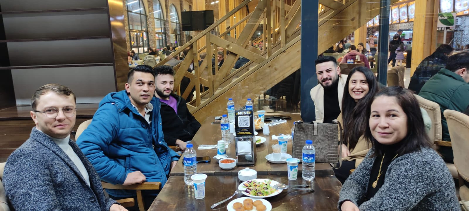 Dinar Eğitim Bir-Sen Birlik ve Kardeşlik sofrasında bir araya geldi