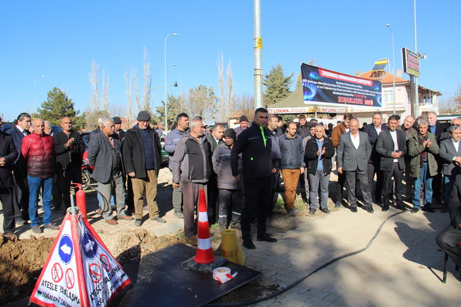 Başmakçı'da Doğal Gaz Açılışı Yapıldı