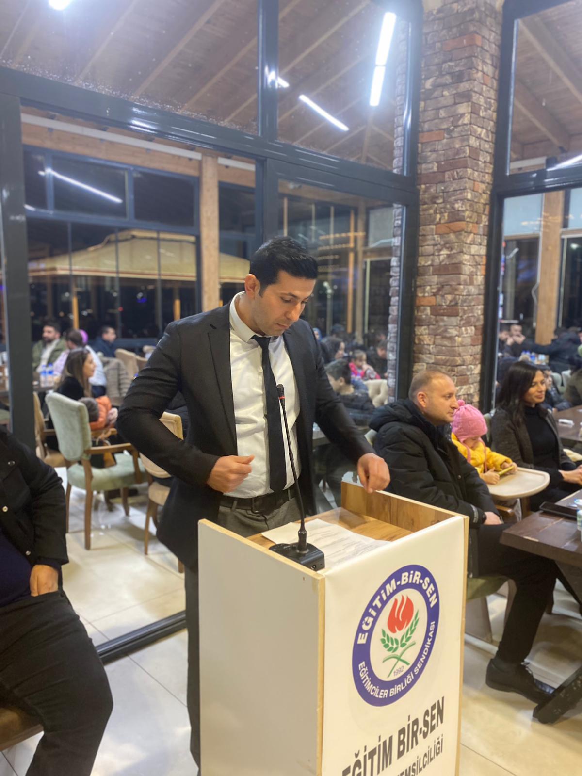Dinar Eğitim Bir-Sen Birlik ve Kardeşlik sofrasında bir araya geldi