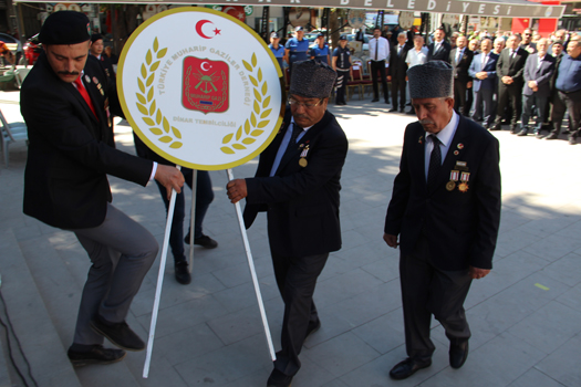 Dinar'da Gaziler Günü  Kutlandı