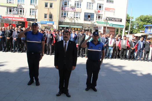 Dinar'da Gaziler Günü  Kutlandı
