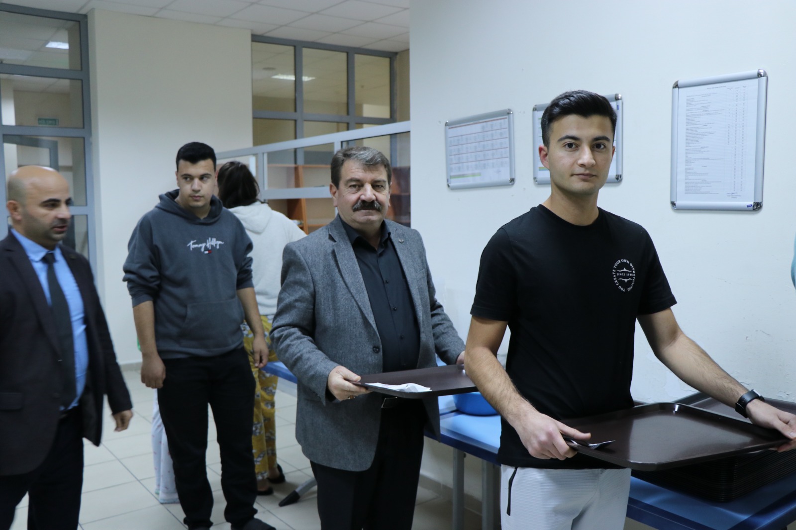 Başkan Sarı, Yurt öğrencileriyle bir araya geldi 