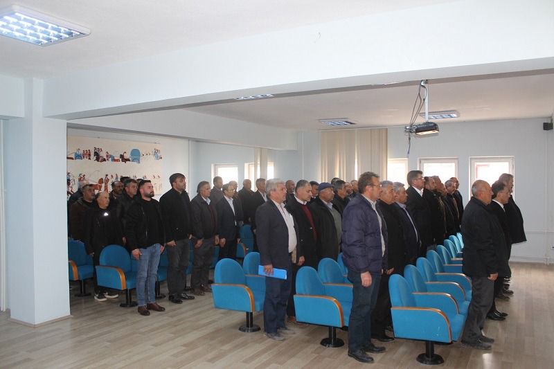 KAYMAKAM DURU BAŞKANLIĞINDA KHG BİRLİK ve GÜVENLİK TOPLANTISI GERÇEKLEŞTİRİLDİ
