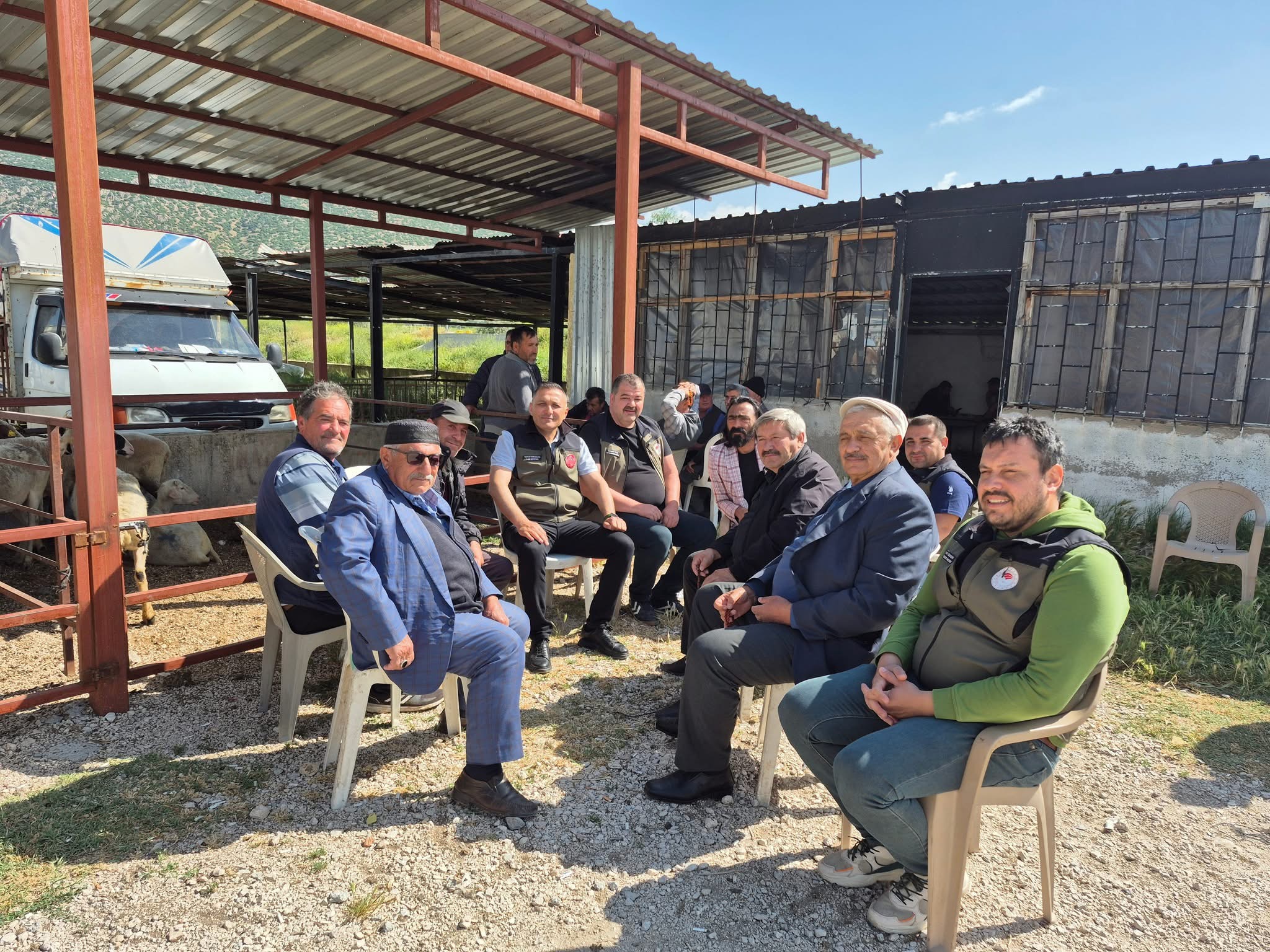 Dinar Kurban Satış Yerinde Denetim Yapıldı