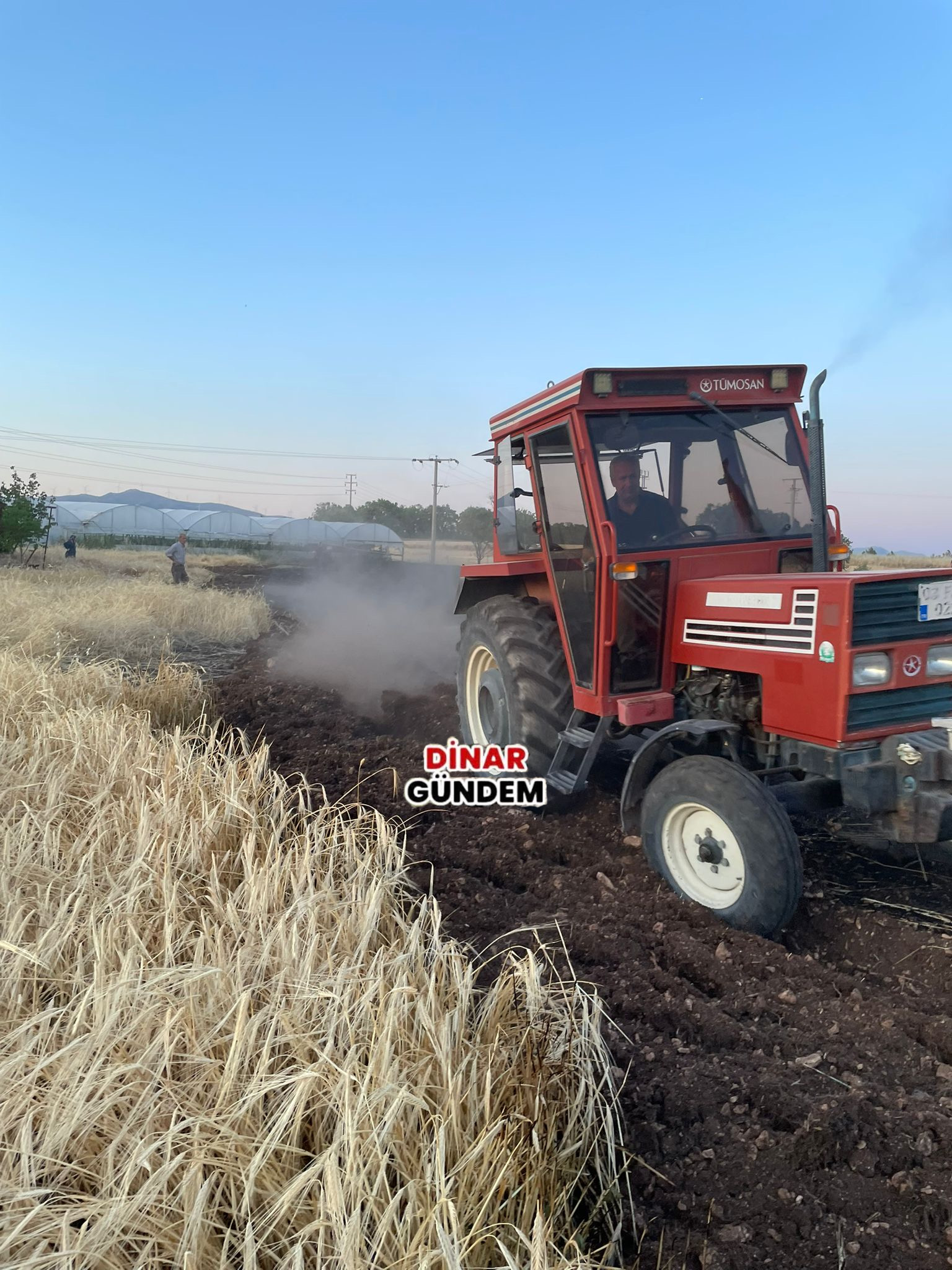 Gençali Köyü’nde Trafo Yangını: Ekinler Tehlike Altında! 