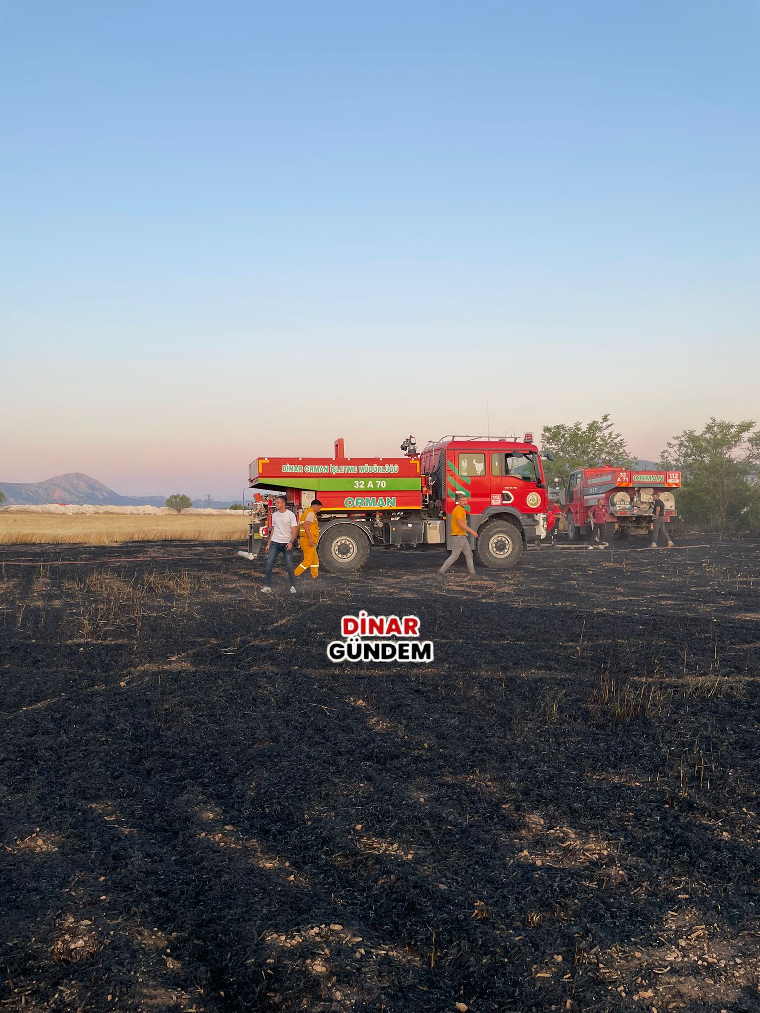 Gençali Köyü’nde Trafo Yangını: Ekinler Tehlike Altında! 