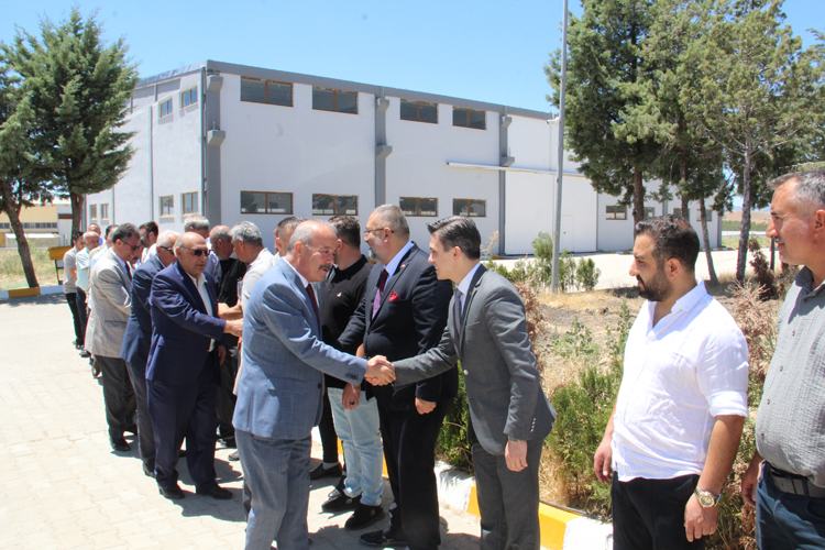 MHP Heyetinden Dazkırı'daki Musatti Motosiklet ve İplik Fabrikalarına Ziyaret
