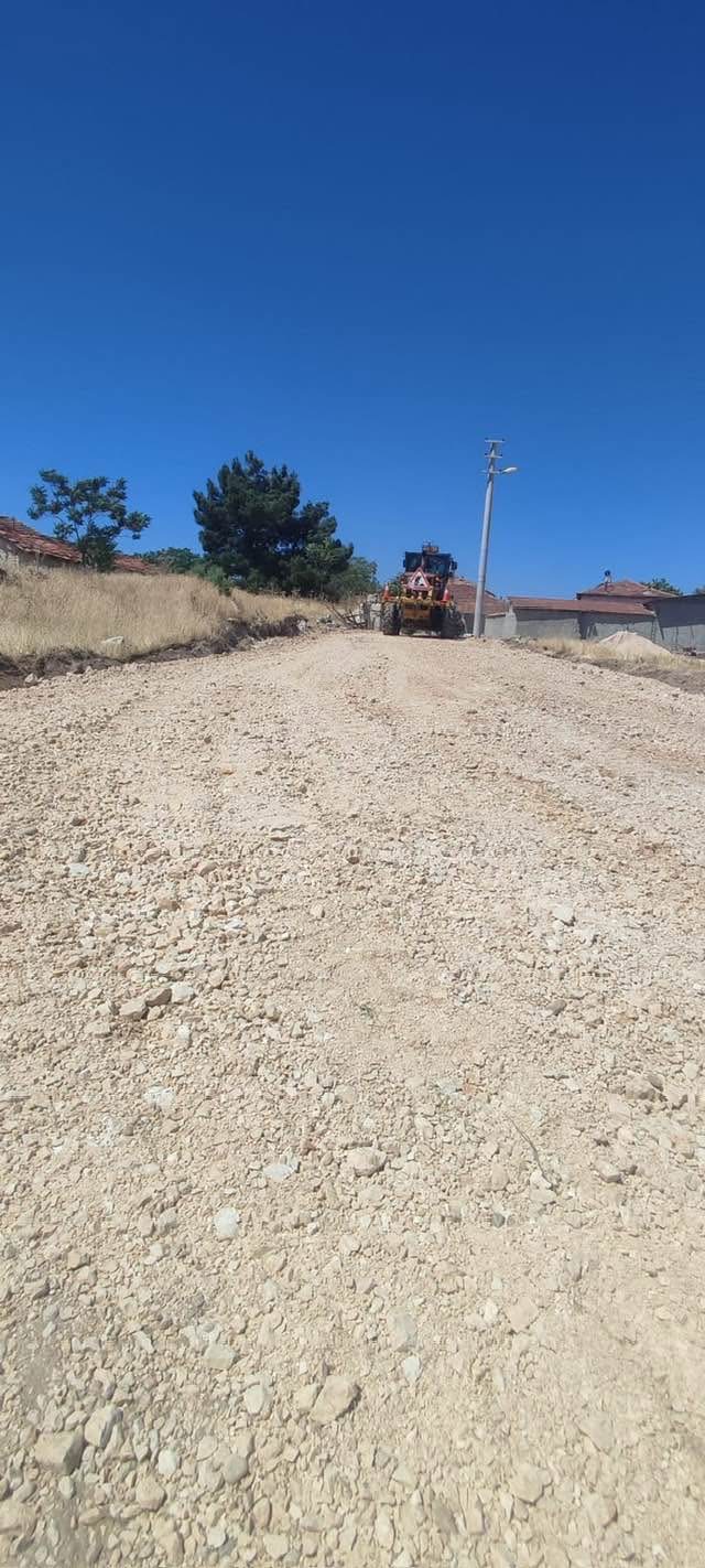 Aktoprak Köyü’nde Kumlama Çalışması Tamamlandı
