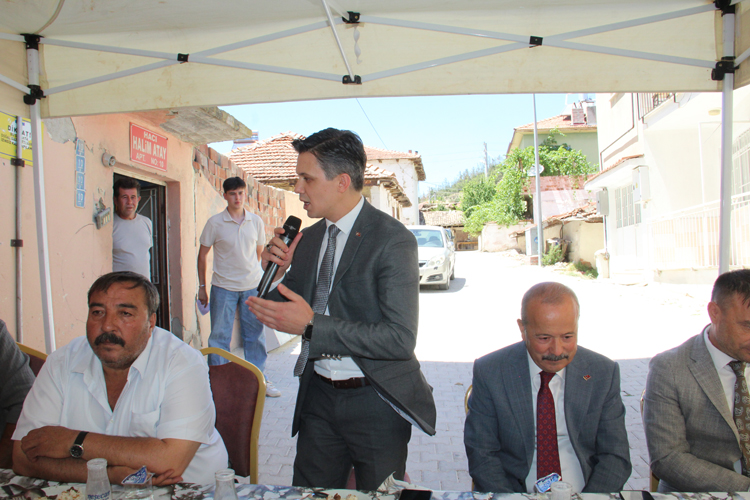 MHP Heyetinden Dazkırı'daki Musatti Motosiklet ve İplik Fabrikalarına Ziyaret
