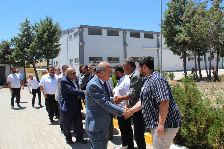 MHP Heyetinden Dazkırı'daki Musatti Motosiklet ve İplik Fabrikalarına Ziyaret