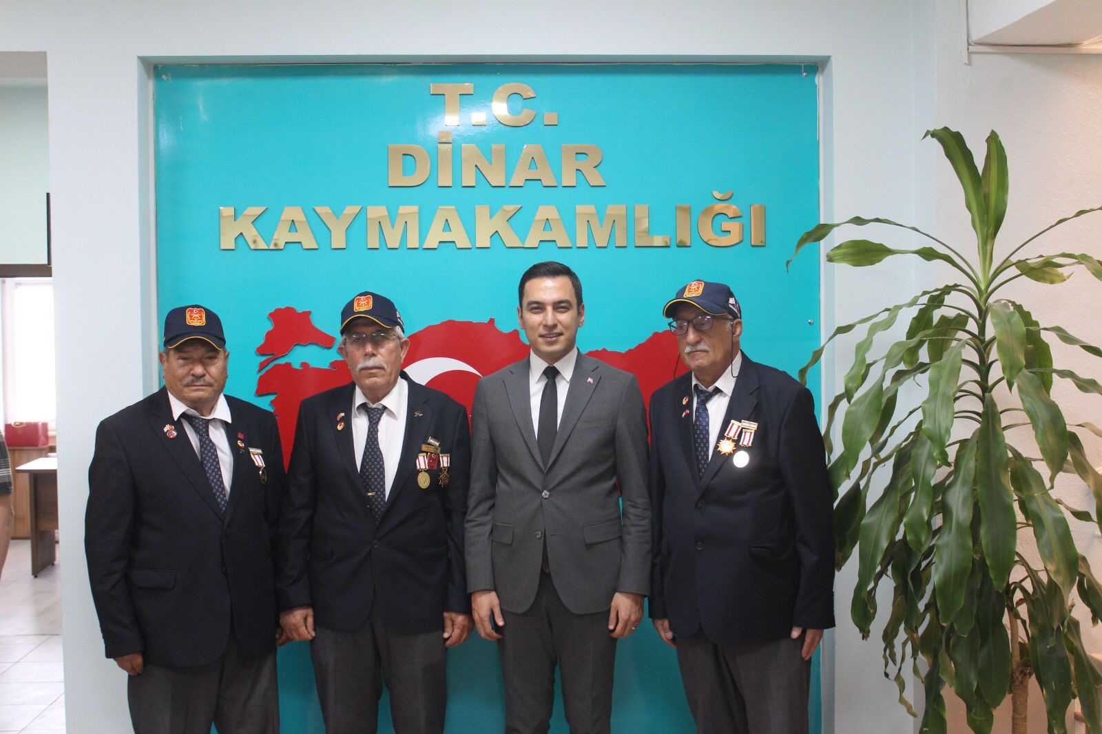 Şehit Aileleri ve Gazilerden Kaymakam UĞUZ’a Ziyaret
