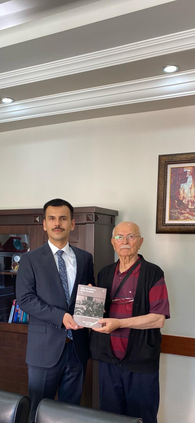 Hilmi Çalışkan ve Tahsin Baytar’dan Başkan Emrah Turan’a Veda Ziyareti