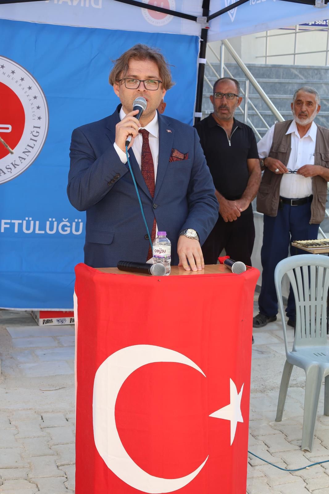 Ocaklı Mahallesi’nde Sultan Alparslan Camii Dualarla Açıldı