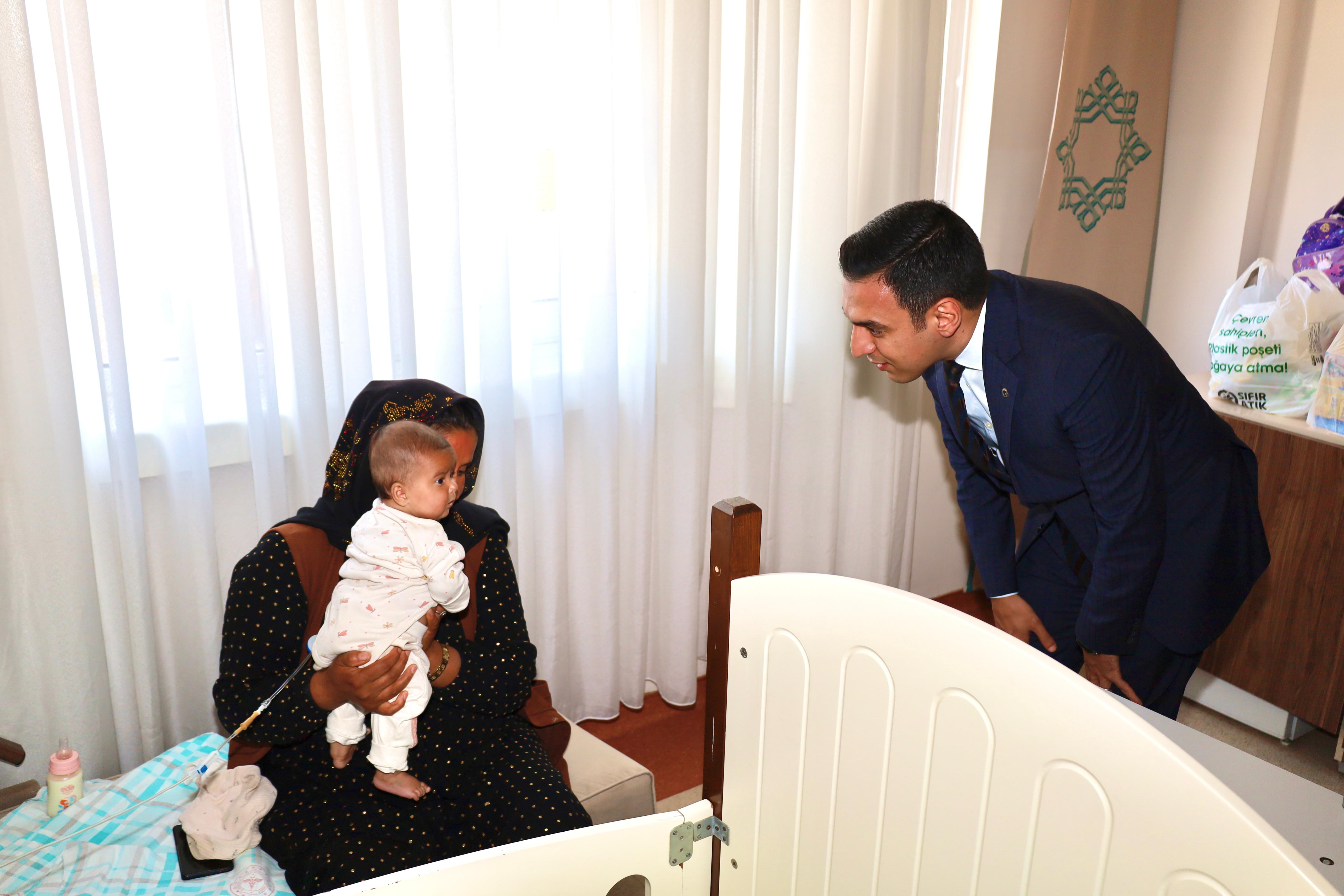 Kaymakamımız Hasan UĞUZ’dan Hastane ve Hasta Ziyareti