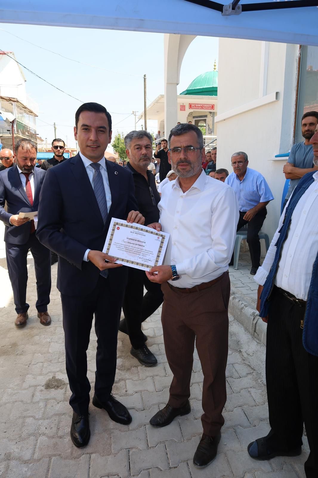 Ocaklı Mahallesi’nde Sultan Alparslan Camii Dualarla Açıldı