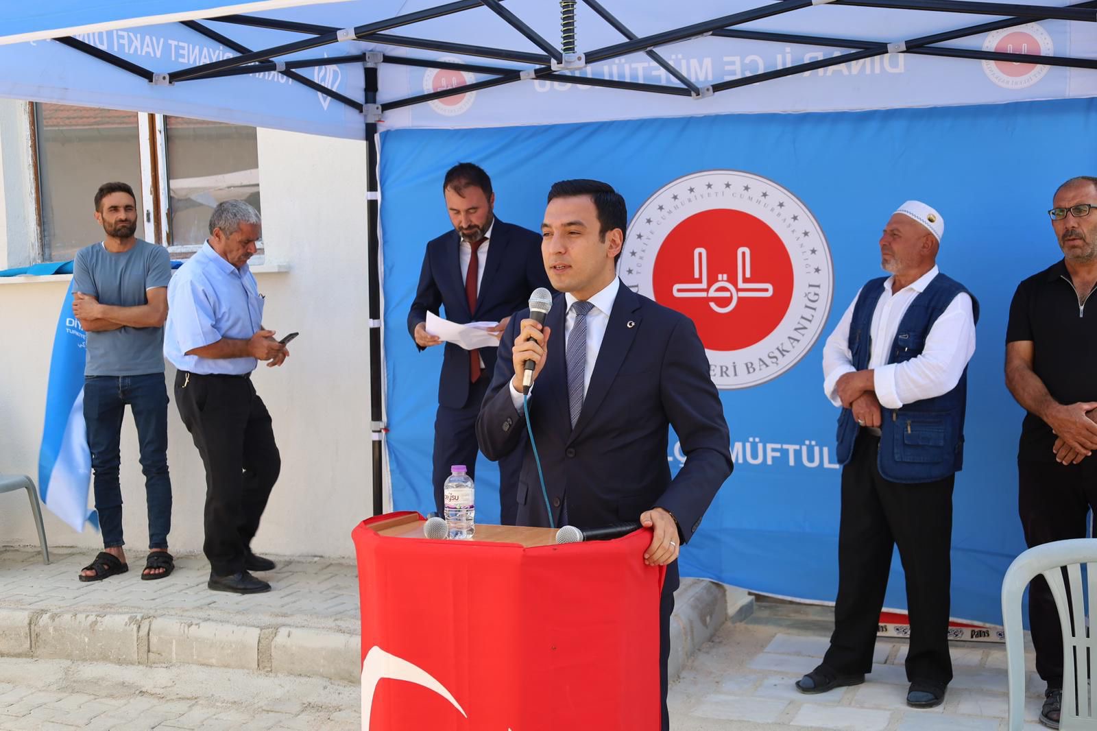 Ocaklı Mahallesi’nde Sultan Alparslan Camii Dualarla Açıldı