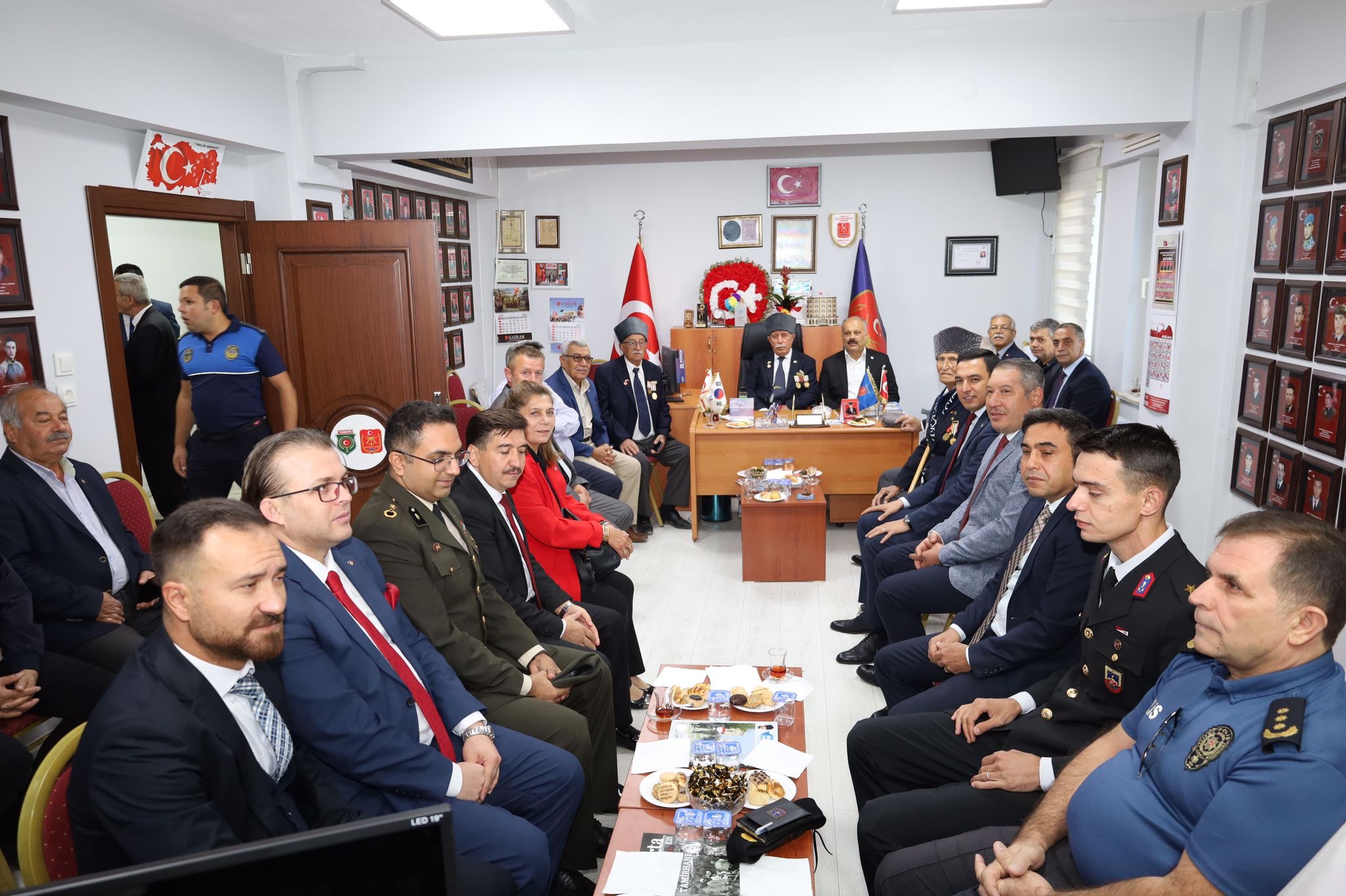 Dinar’da Gaziler Günü Coşkuyla Kutlandı