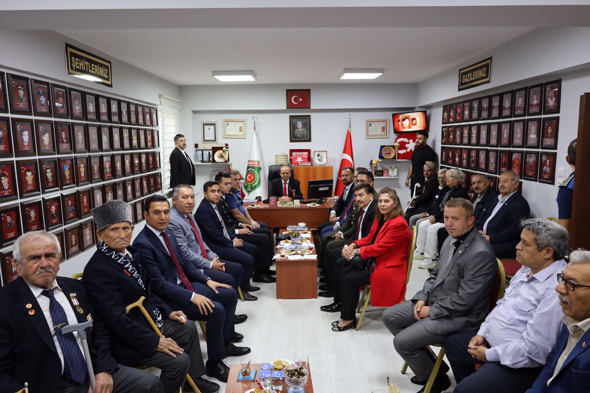 Dinar’da Gaziler Günü Coşkuyla Kutlandı