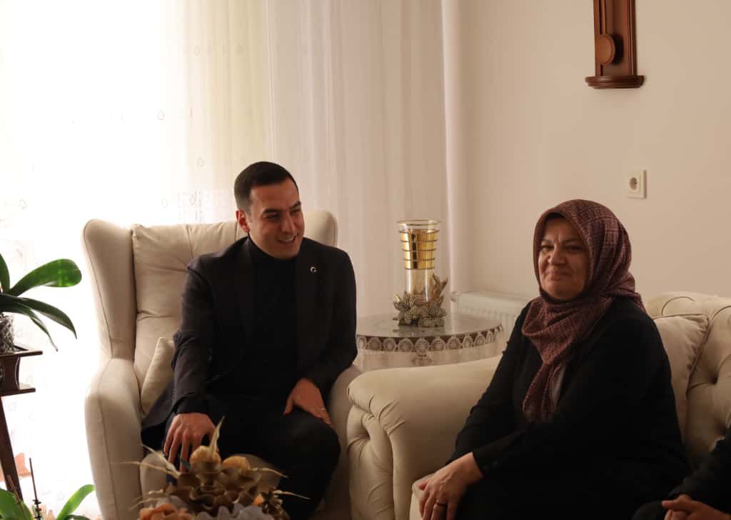 Kaymakam Hasan Uğuz’dan Şehit Polis Memuru Erol Kaplankıran’ın Ailesine Ziyaret