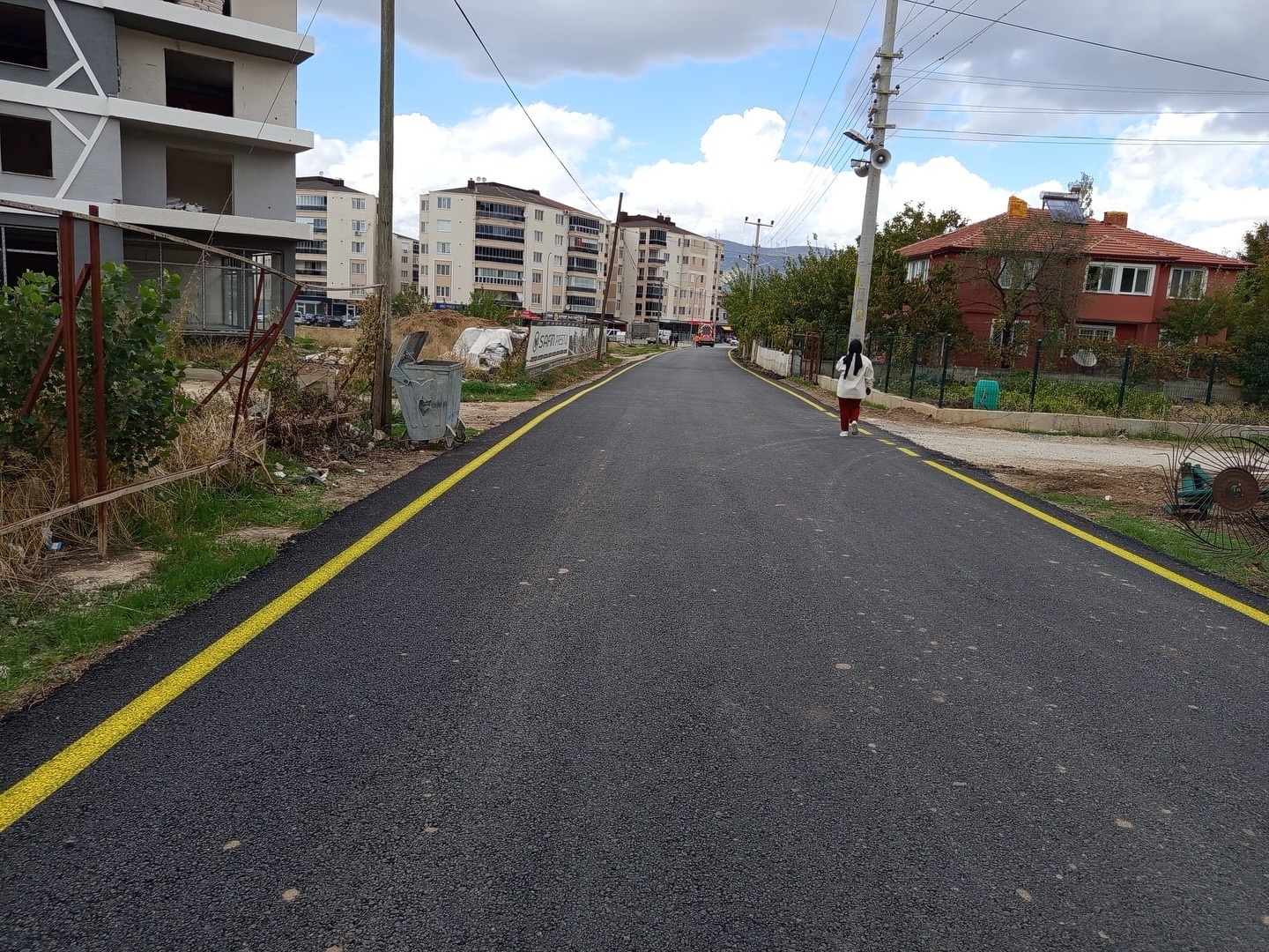 Dinar’ın Tüm Noktalarına Yol Şeritleri Çizildi