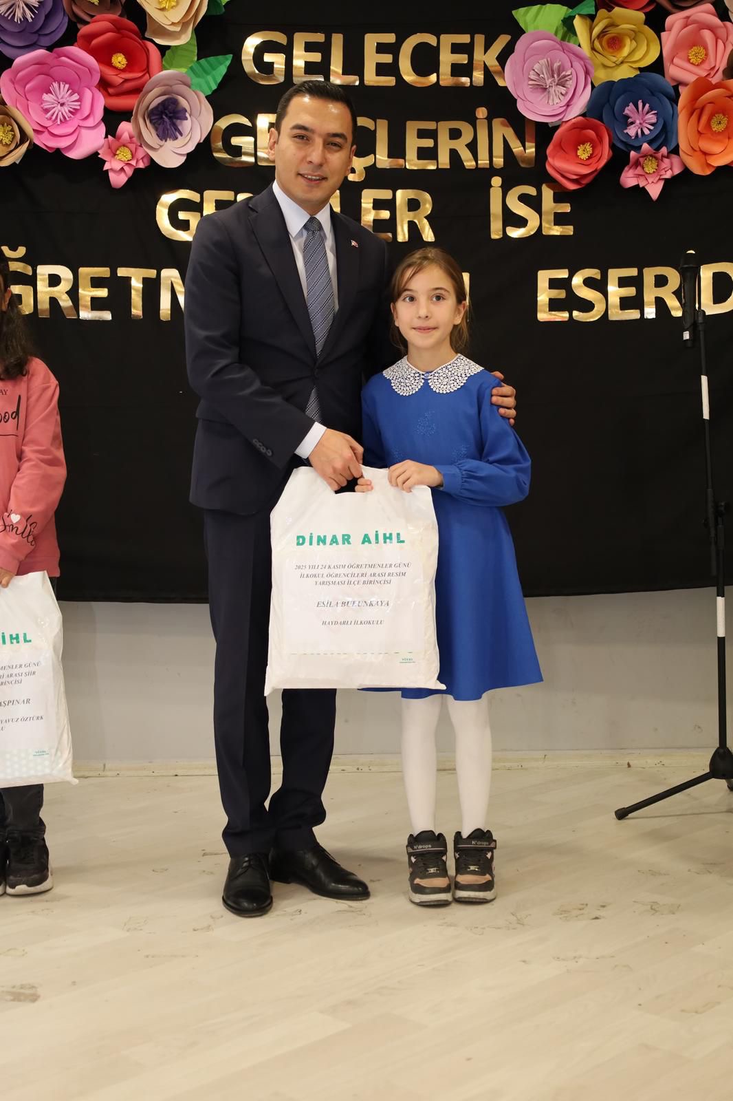 Dinar’da 24 Kasım Öğretmenler Günü Coşkuyla Kutlandı