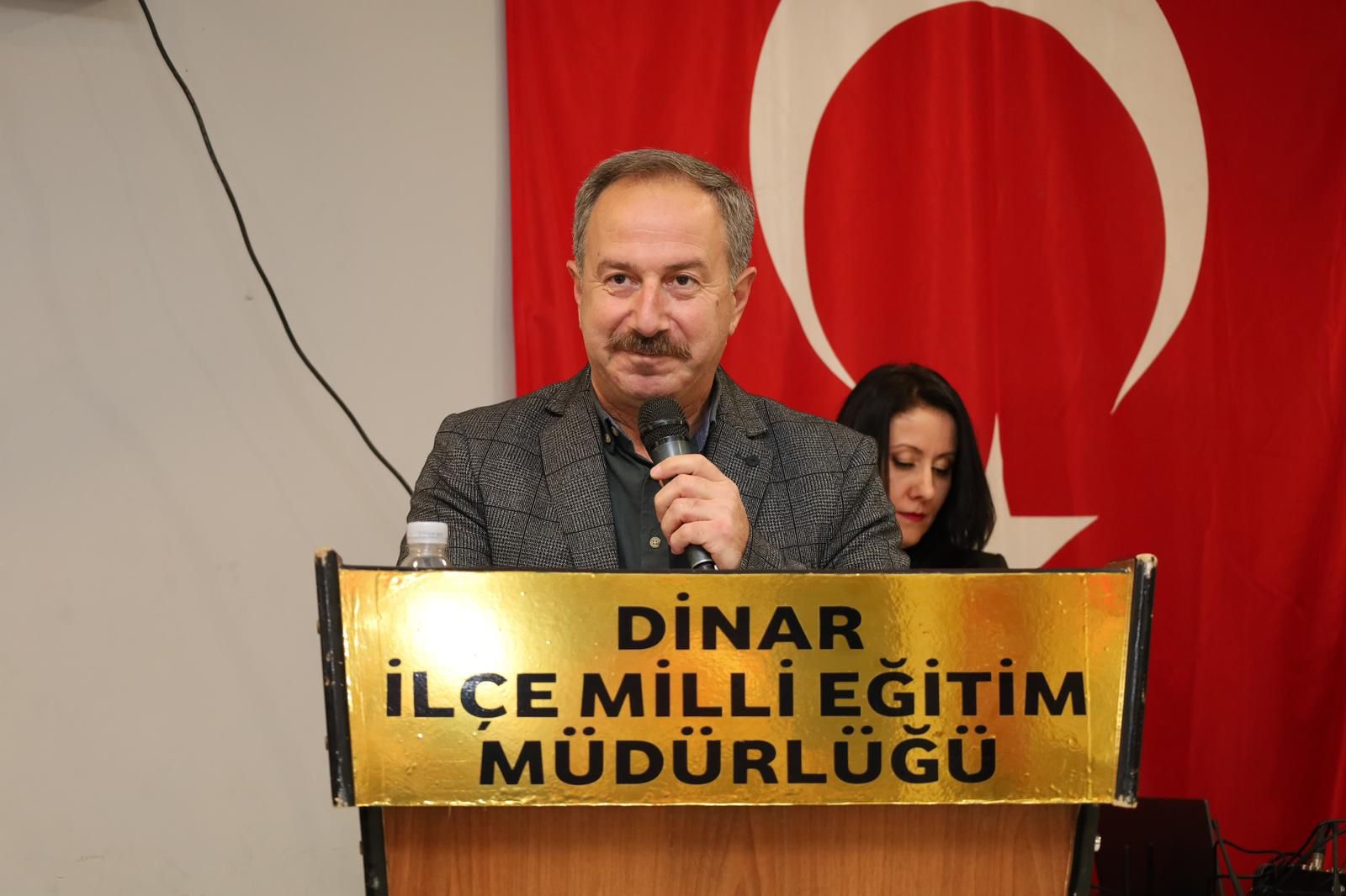 Dinar’da 24 Kasım Öğretmenler Günü Coşkuyla Kutlandı